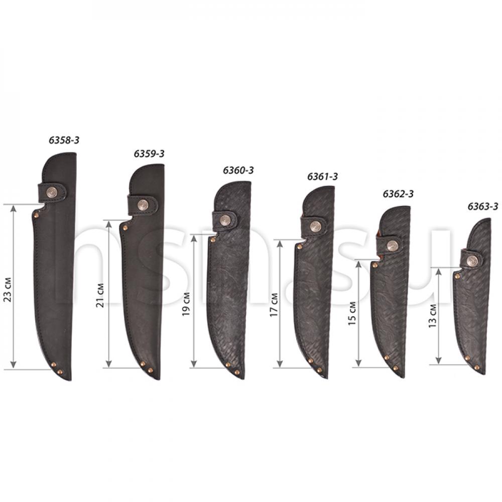Ножны европейские элитные (длина клинка 17 см) (III)