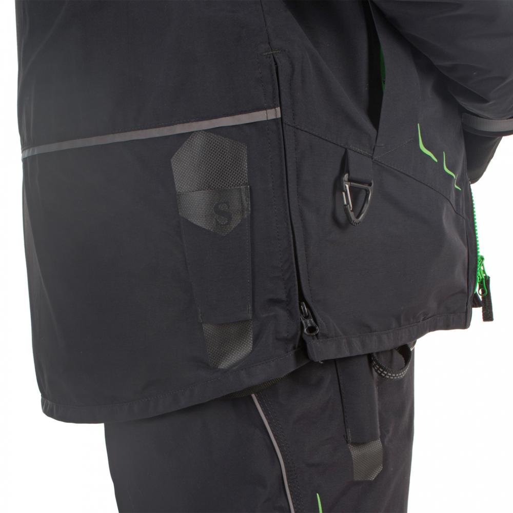 Костюм-поплавок зимний Angler (-20) Black/Green S-311-0 Shaman ХСН