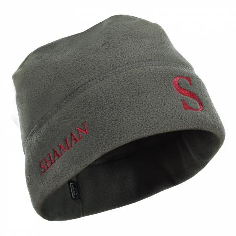 Шапка мужская зимняя (Gray (red logo))