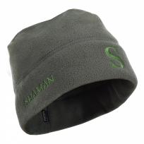 Шапка мужская зимняя (Gray (green logo))