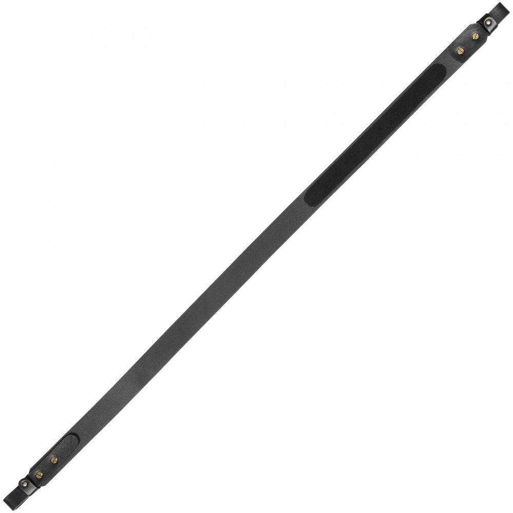 Ремень ружейный Shaman прямой 35 мм (винтовое соединение) (Black)