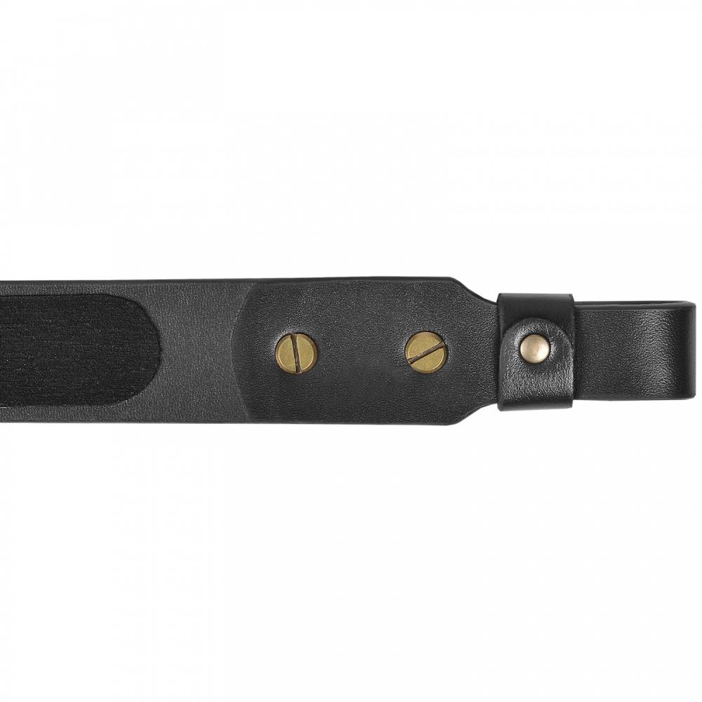 Ремень ружейный Shaman прямой 35 мм (винтовое соединение) (Black)