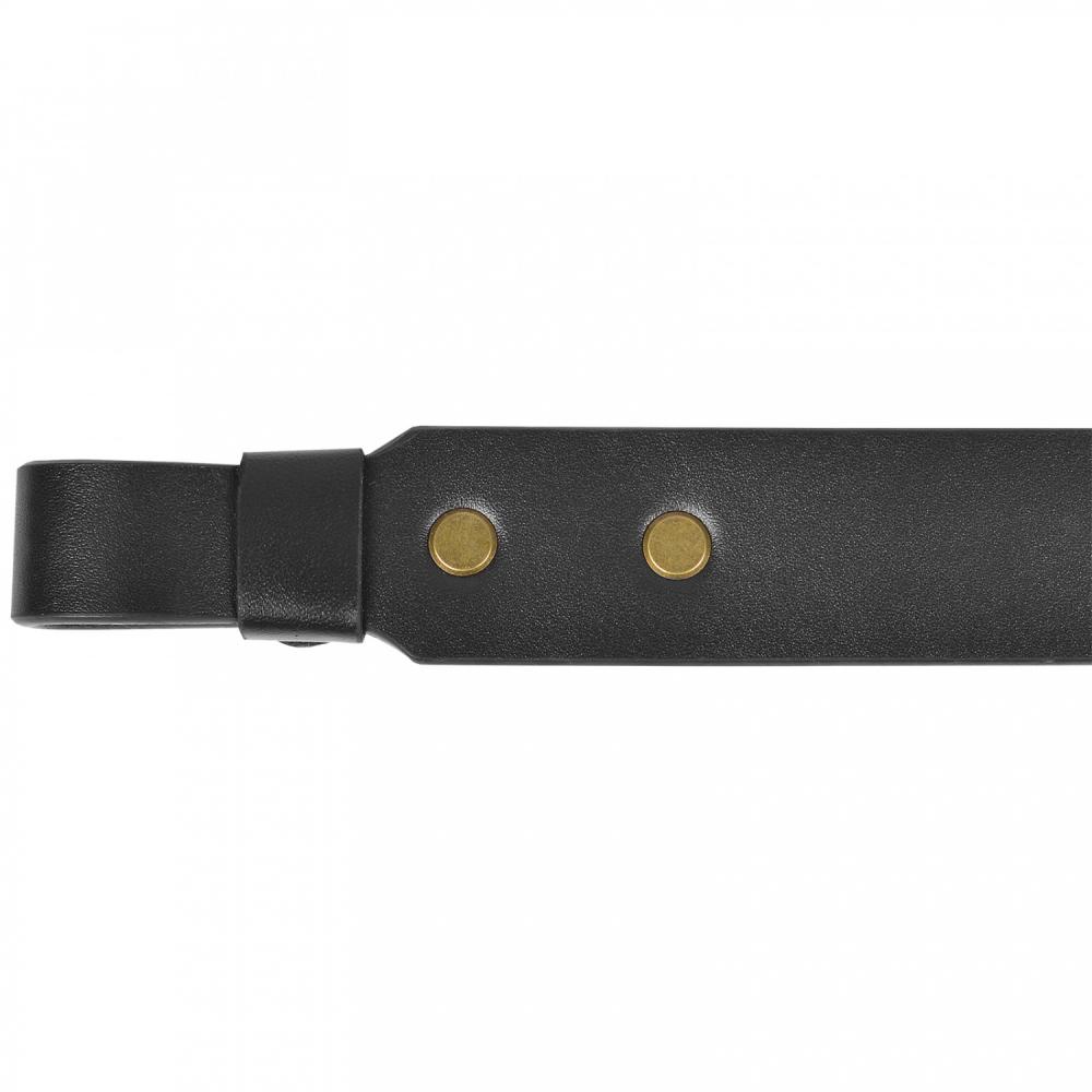 Ремень ружейный Shaman прямой 35 мм (винтовое соединение) (Black)