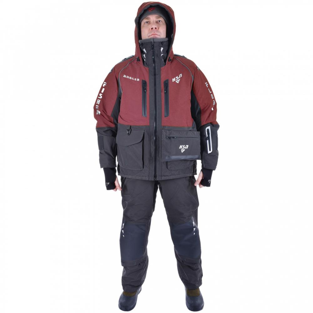 Костюм-поплавок зимний мужской «Rescuer VI Prosport» (Махагон)