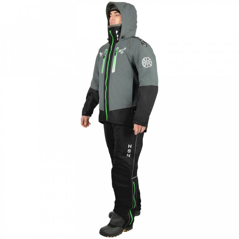 Костюм мужской зимний «Arctic III Comfort» (Серый (зеленая молния))