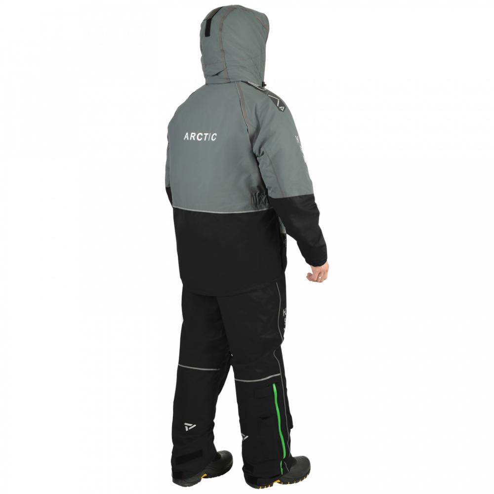 Костюм мужской зимний «Arctic III Comfort» (Серый (зеленая молния))