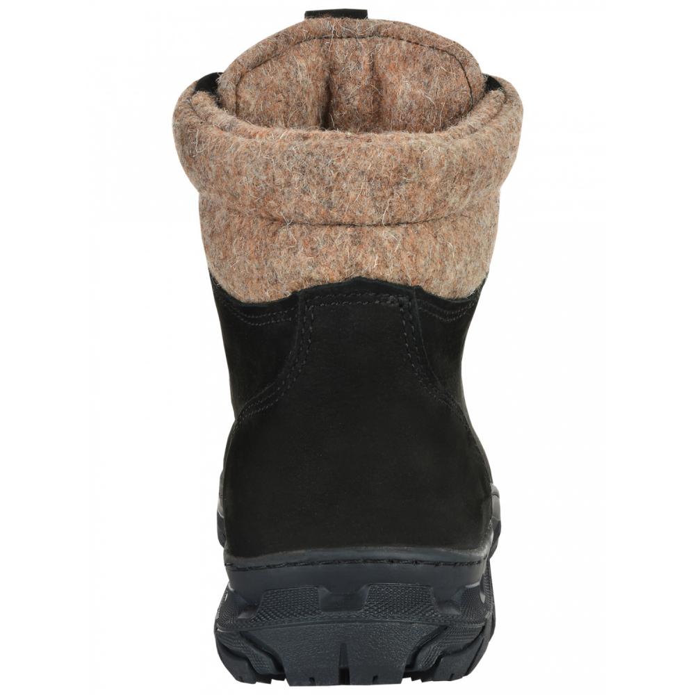 Ботинки мужские зимние «Vincere» (Black)
