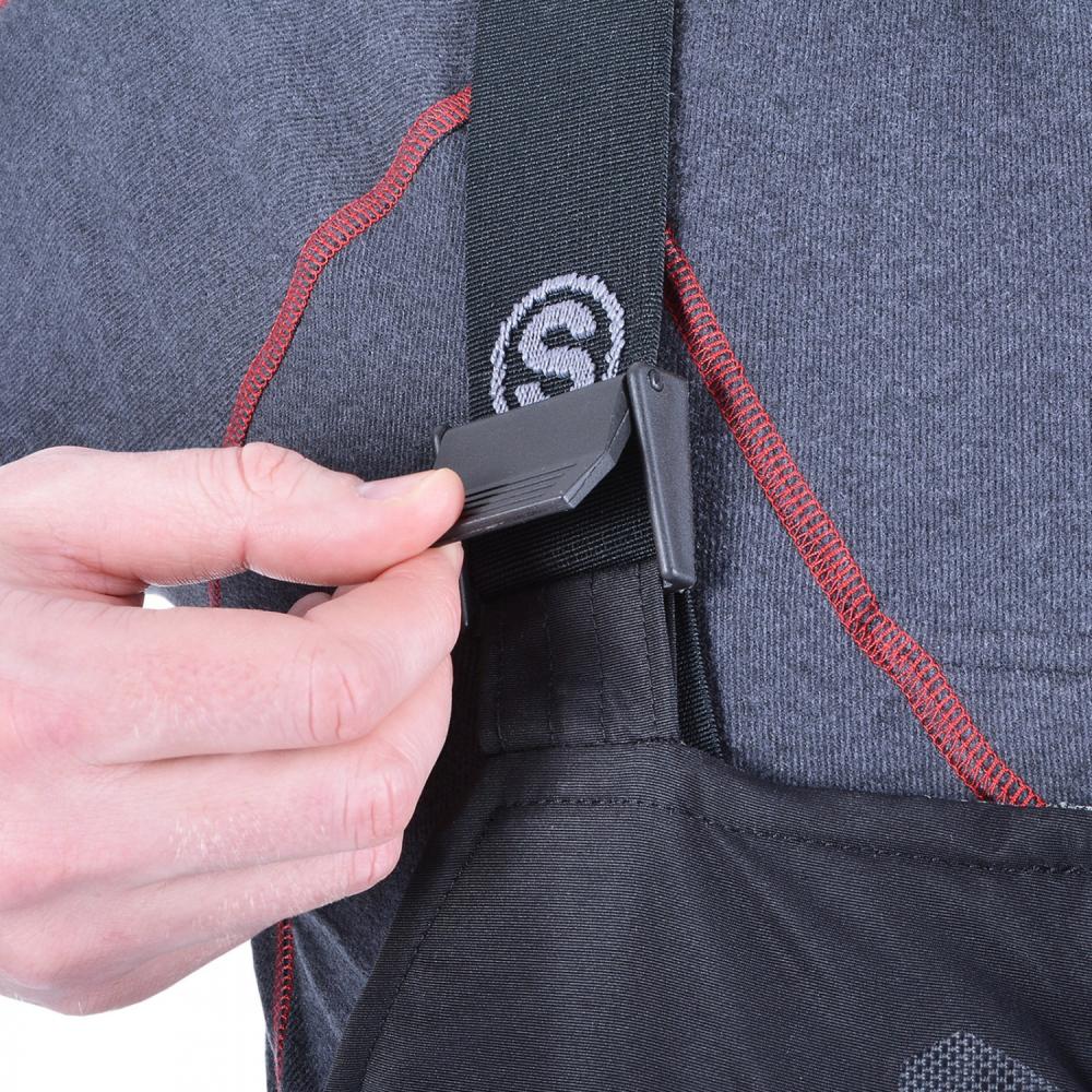 Костюм-поплавок зимний «Angler Prosport» (Black/Red)