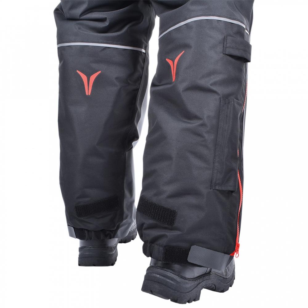 Костюм-поплавок зимний «Angler Prosport» (Black/Red)