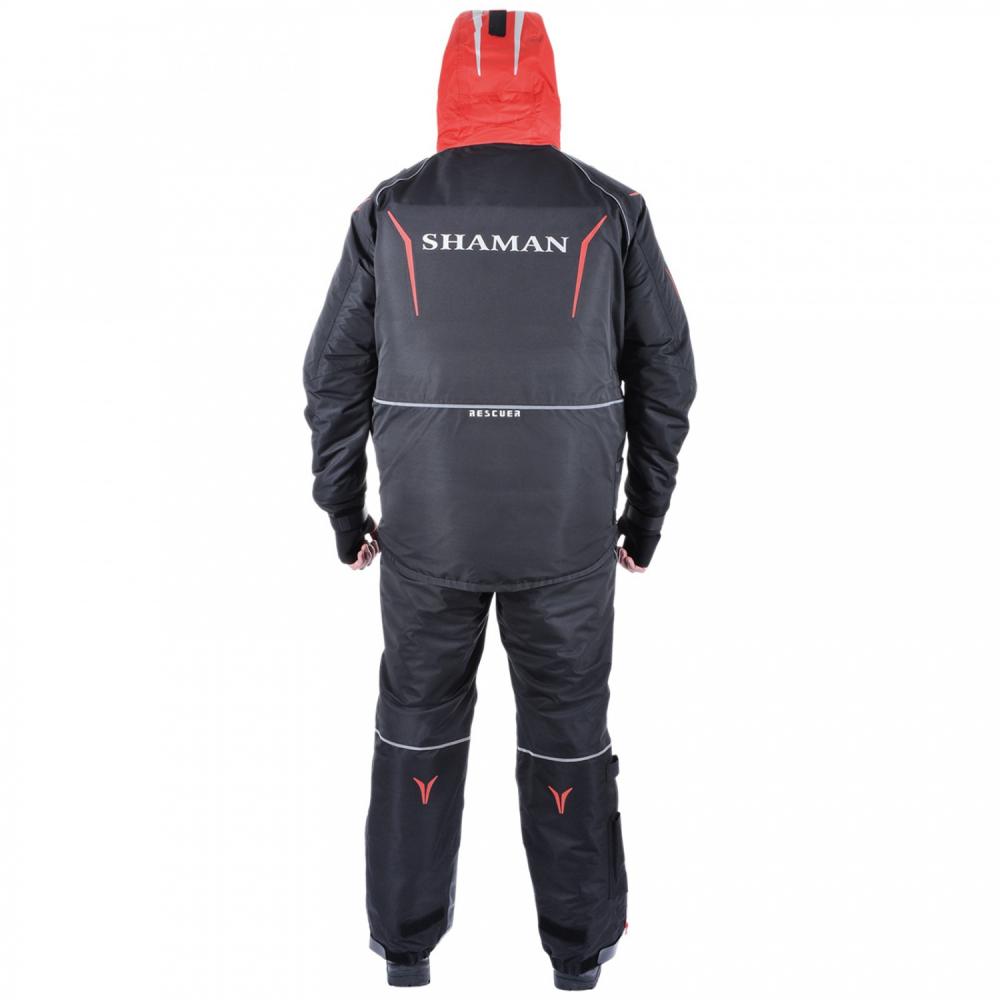 Костюм-поплавок зимний «Angler Prosport» (Black/Red)