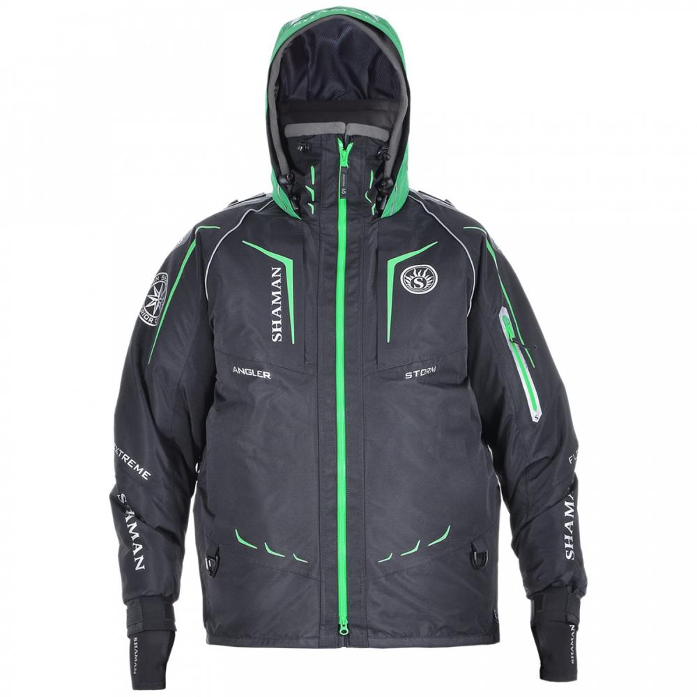 Костюм-поплавок зимний «Angler Prosport» (Black/Green)