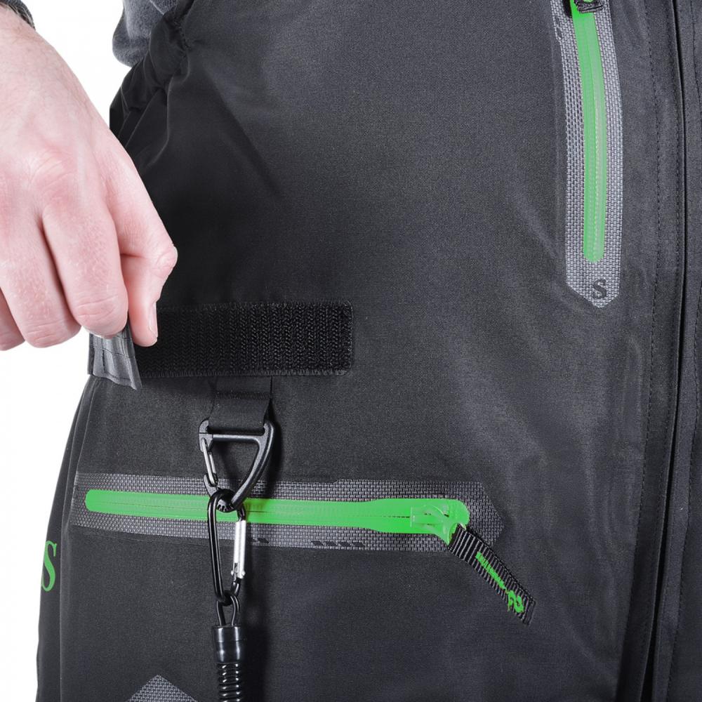 Костюм-поплавок зимний «Angler Prosport» (Black/Green)