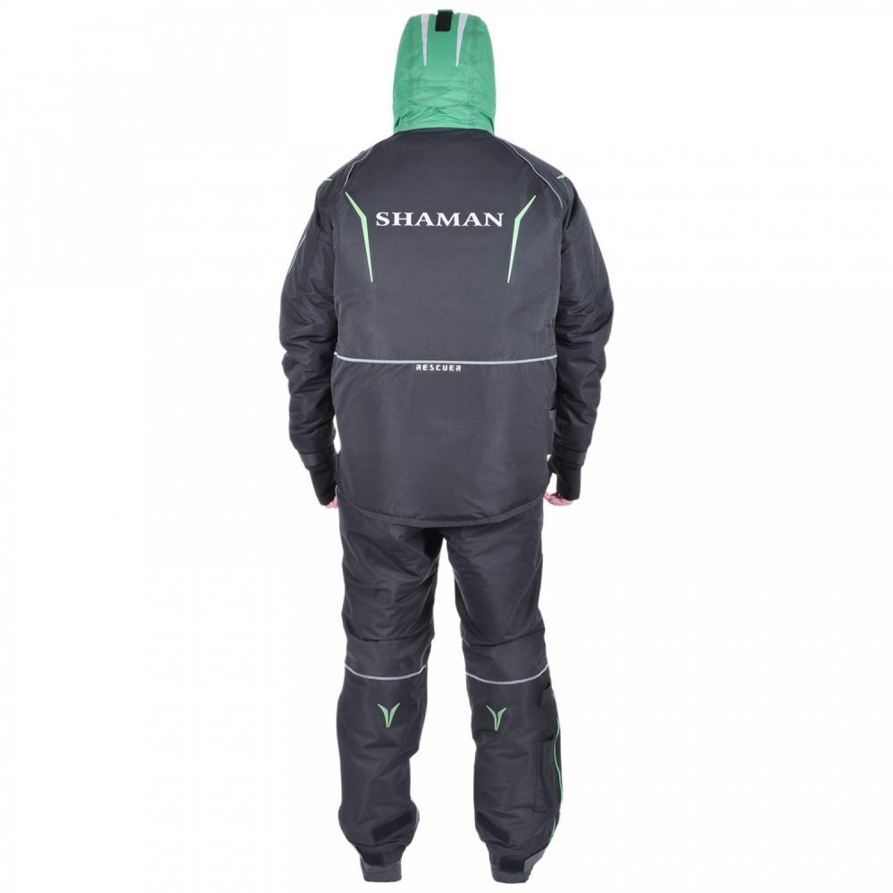 Костюм-поплавок зимний «Angler Prosport» (Black/Green)