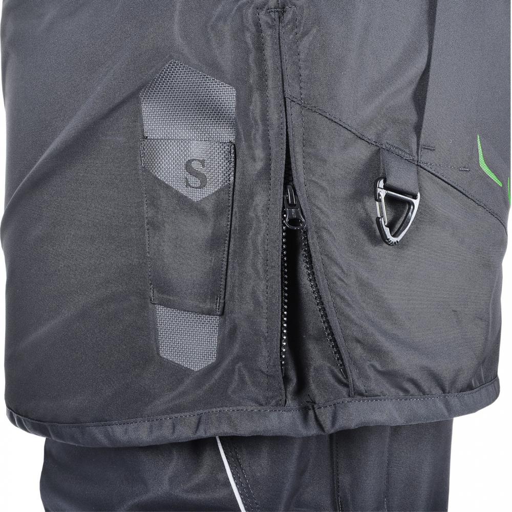 Костюм-поплавок зимний «Angler Prosport» (Black/Green)